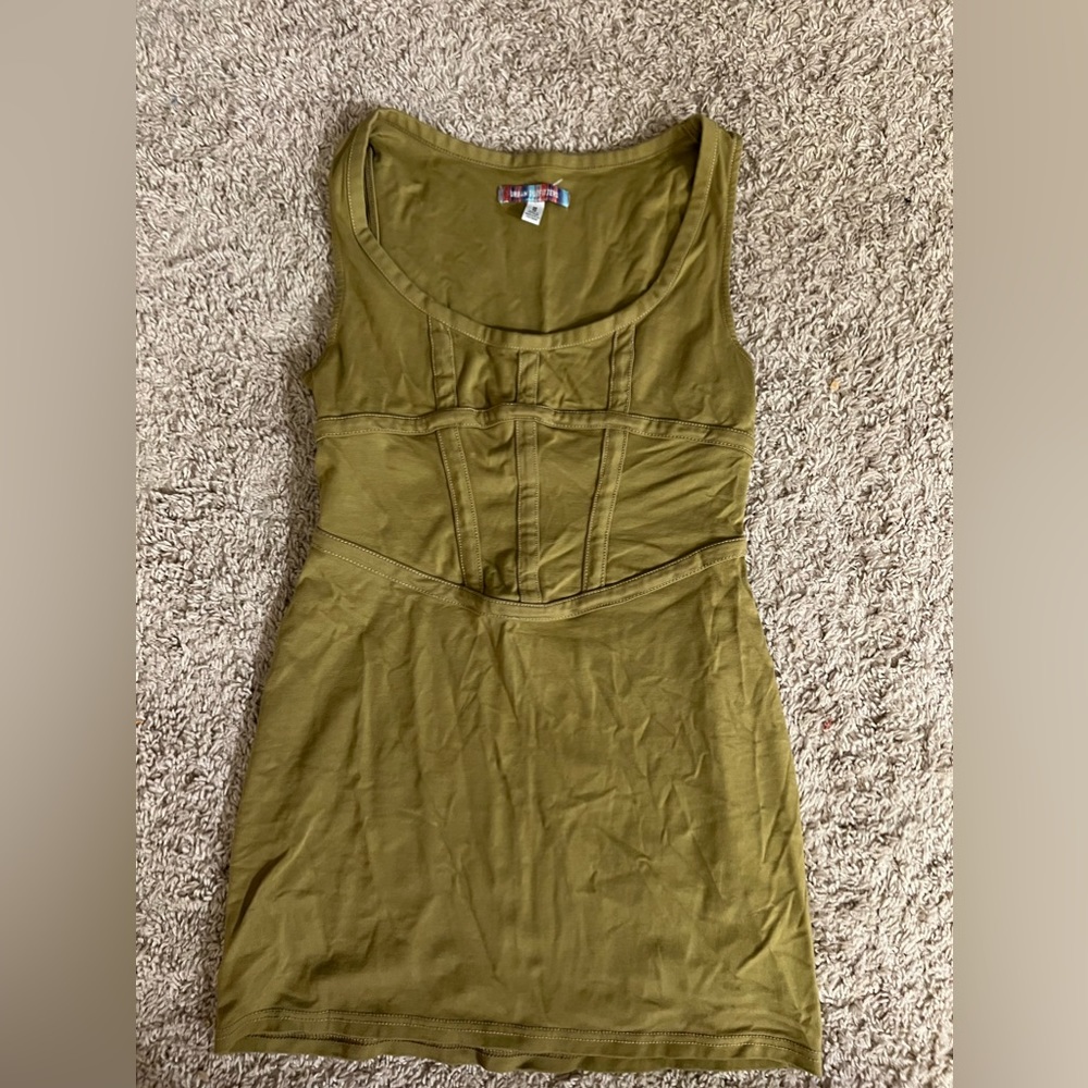 Urban Outfitters Army Green Dress